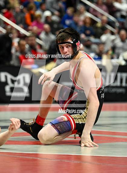 Thumbnail 2 in PIAA Boys AA/AAA Wrestling Championship photogallery.