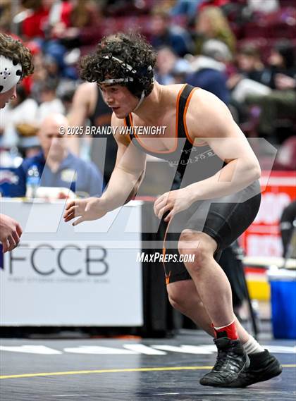 Thumbnail 1 in PIAA Boys AA/AAA Wrestling Championship photogallery.