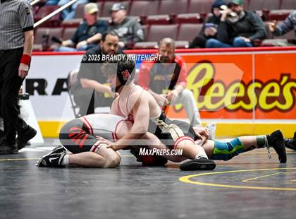 Thumbnail 3 in PIAA Boys AA/AAA Wrestling Championship photogallery.