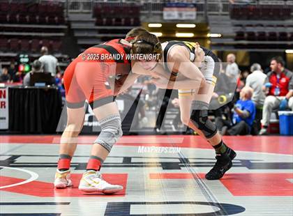 Thumbnail 2 in PIAA Boys AA/AAA Wrestling Championship photogallery.
