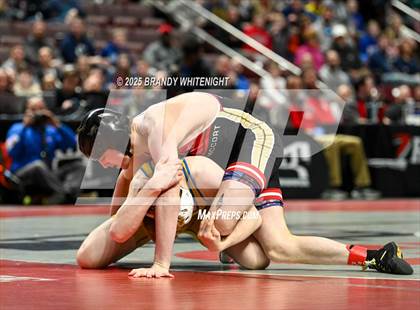 Thumbnail 1 in PIAA Boys AA/AAA Wrestling Championship photogallery.