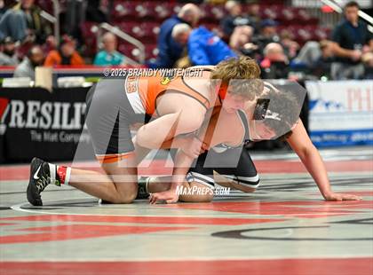 Thumbnail 1 in PIAA Boys AA/AAA Wrestling Championship photogallery.