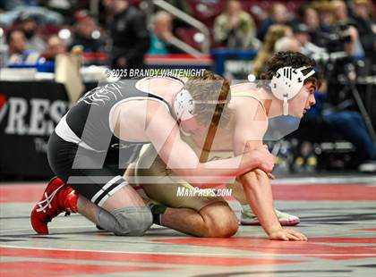 Thumbnail 2 in PIAA Boys AA/AAA Wrestling Championship photogallery.