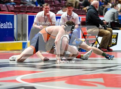 Thumbnail 3 in PIAA Boys AA/AAA Wrestling Championship photogallery.