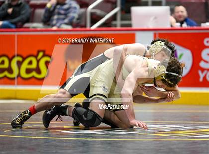 Thumbnail 1 in PIAA Boys AA/AAA Wrestling Championship photogallery.