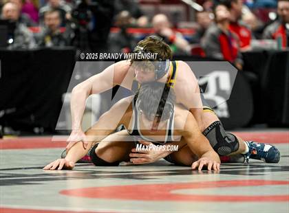 Thumbnail 3 in PIAA Boys AA/AAA Wrestling Championship photogallery.
