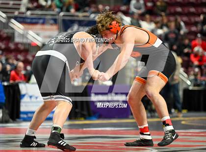 Thumbnail 3 in PIAA Boys AA/AAA Wrestling Championship photogallery.