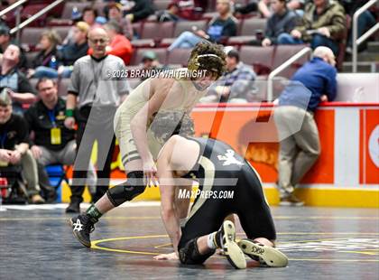 Thumbnail 3 in PIAA Boys AA/AAA Wrestling Championship photogallery.