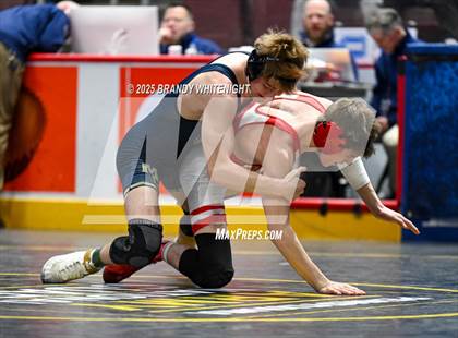 Thumbnail 1 in PIAA Boys AA/AAA Wrestling Championship photogallery.