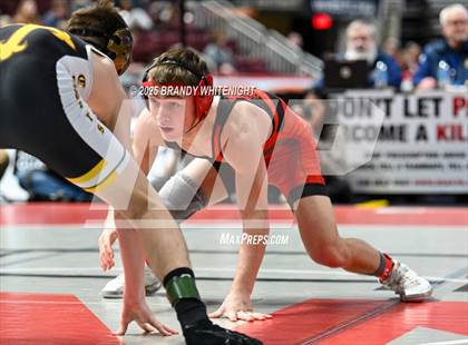 Thumbnail 2 in PIAA Boys AA/AAA Wrestling Championship photogallery.