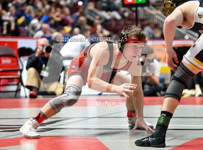 Thumbnail 2 in PIAA Boys AA/AAA Wrestling Championship photogallery.