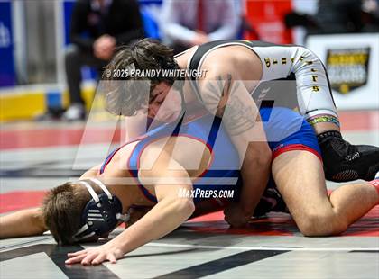 Thumbnail 3 in PIAA Boys AA/AAA Wrestling Championship photogallery.