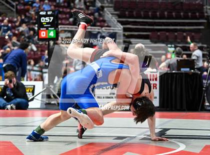 Thumbnail 2 in PIAA Boys AA/AAA Wrestling Championship photogallery.