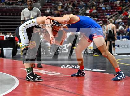 Thumbnail 3 in PIAA Boys AA/AAA Wrestling Championship photogallery.