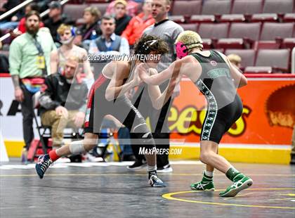 Thumbnail 3 in PIAA Boys AA/AAA Wrestling Championship photogallery.