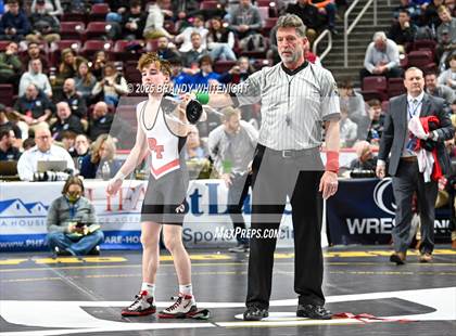Thumbnail 2 in PIAA Boys AA/AAA Wrestling Championship photogallery.