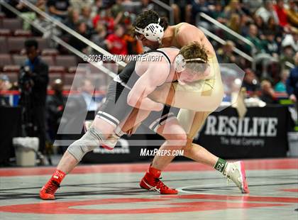 Thumbnail 3 in PIAA Boys AA/AAA Wrestling Championship photogallery.
