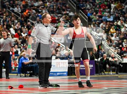 Thumbnail 2 in PIAA Boys AA/AAA Wrestling Championship photogallery.