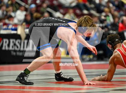 Thumbnail 3 in PIAA Boys AA/AAA Wrestling Championship photogallery.