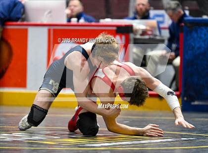 Thumbnail 2 in PIAA Boys AA/AAA Wrestling Championship photogallery.