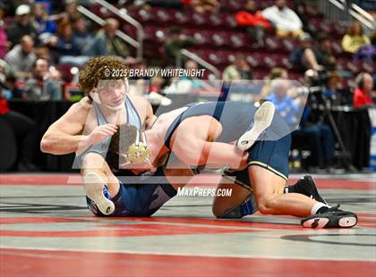 Thumbnail 3 in PIAA Boys AA/AAA Wrestling Championship photogallery.