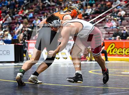 Thumbnail 2 in PIAA Boys AA/AAA Wrestling Championship photogallery.