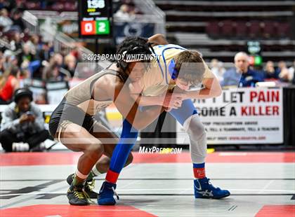 Thumbnail 1 in PIAA Boys AA/AAA Wrestling Championship photogallery.
