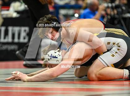Thumbnail 2 in PIAA Boys AA/AAA Wrestling Championship photogallery.