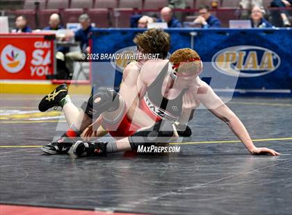 Thumbnail 1 in PIAA Boys AA/AAA Wrestling Championship photogallery.