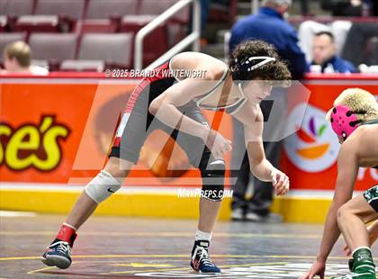 Thumbnail 2 in PIAA Boys AA/AAA Wrestling Championship photogallery.