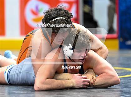 Thumbnail 1 in PIAA Boys AA/AAA Wrestling Championship photogallery.