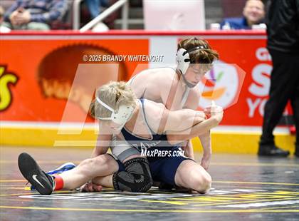 Thumbnail 2 in PIAA Boys AA/AAA Wrestling Championship photogallery.