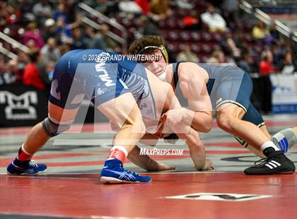 Thumbnail 3 in PIAA Boys AA/AAA Wrestling Championship photogallery.