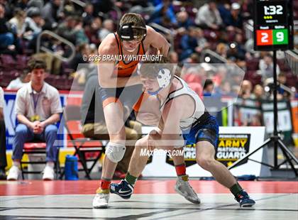 Thumbnail 2 in PIAA Boys AA/AAA Wrestling Championship photogallery.