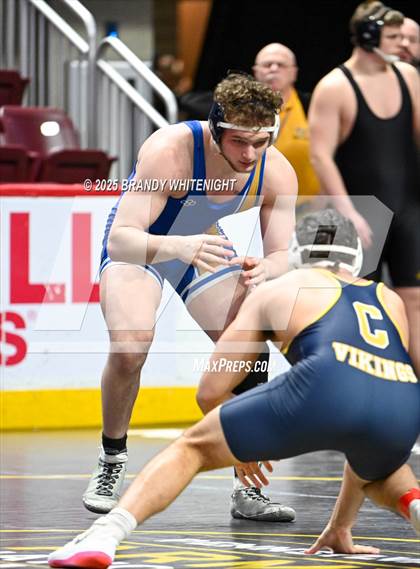 Thumbnail 2 in PIAA Boys AA/AAA Wrestling Championship photogallery.
