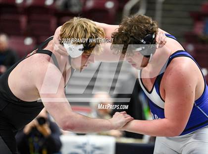 Thumbnail 3 in PIAA Boys AA/AAA Wrestling Championship photogallery.