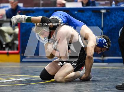 Thumbnail 1 in PIAA Boys AA/AAA Wrestling Championship photogallery.
