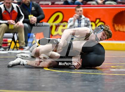 Thumbnail 1 in PIAA Boys AA/AAA Wrestling Championship photogallery.