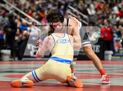 Thumbnail 3 in PIAA Boys AA/AAA Wrestling Championship photogallery.