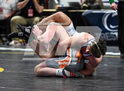 Thumbnail 2 in PIAA Boys AA/AAA Wrestling Championship photogallery.