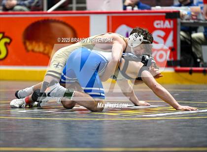 Thumbnail 1 in PIAA Boys AA/AAA Wrestling Championship photogallery.