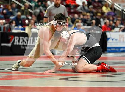 Thumbnail 1 in PIAA Boys AA/AAA Wrestling Championship photogallery.