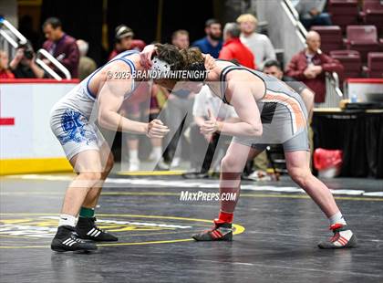 Thumbnail 3 in PIAA Boys AA/AAA Wrestling Championship photogallery.