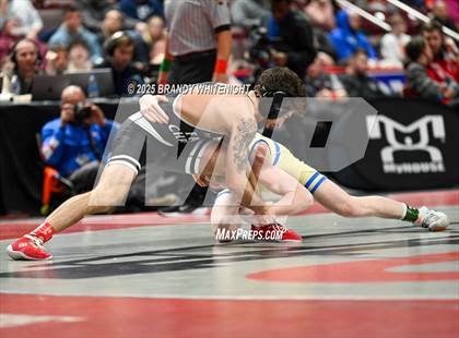 Thumbnail 1 in PIAA Boys AA/AAA Wrestling Championship photogallery.