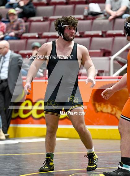 Thumbnail 2 in PIAA Boys AA/AAA Wrestling Championship photogallery.