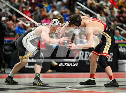 Thumbnail 1 in PIAA Boys AA/AAA Wrestling Championship photogallery.