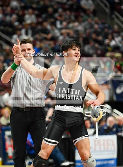 Thumbnail 1 in PIAA Boys AA/AAA Wrestling Championship photogallery.