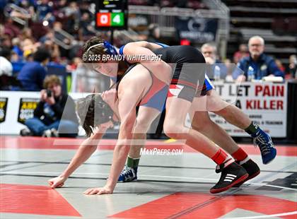 Thumbnail 3 in PIAA Boys AA/AAA Wrestling Championship photogallery.