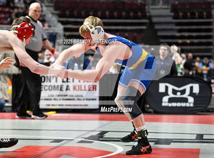 Thumbnail 2 in PIAA Boys AA/AAA Wrestling Championship photogallery.