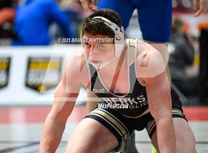 Thumbnail 3 in PIAA Boys AA/AAA Wrestling Championship photogallery.
